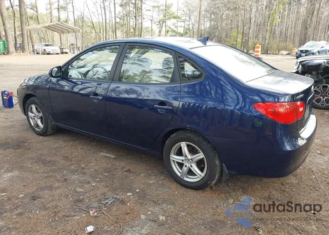 2009 Hyundai Elantra Gls z USA, uszkodzony, nr VIN KMHDU46D49U737680